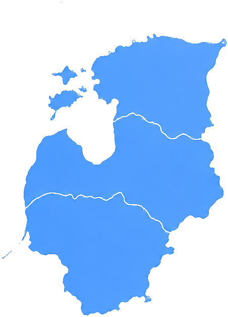 Baltijas valstis: Igaunija, Latvija un Lietuva