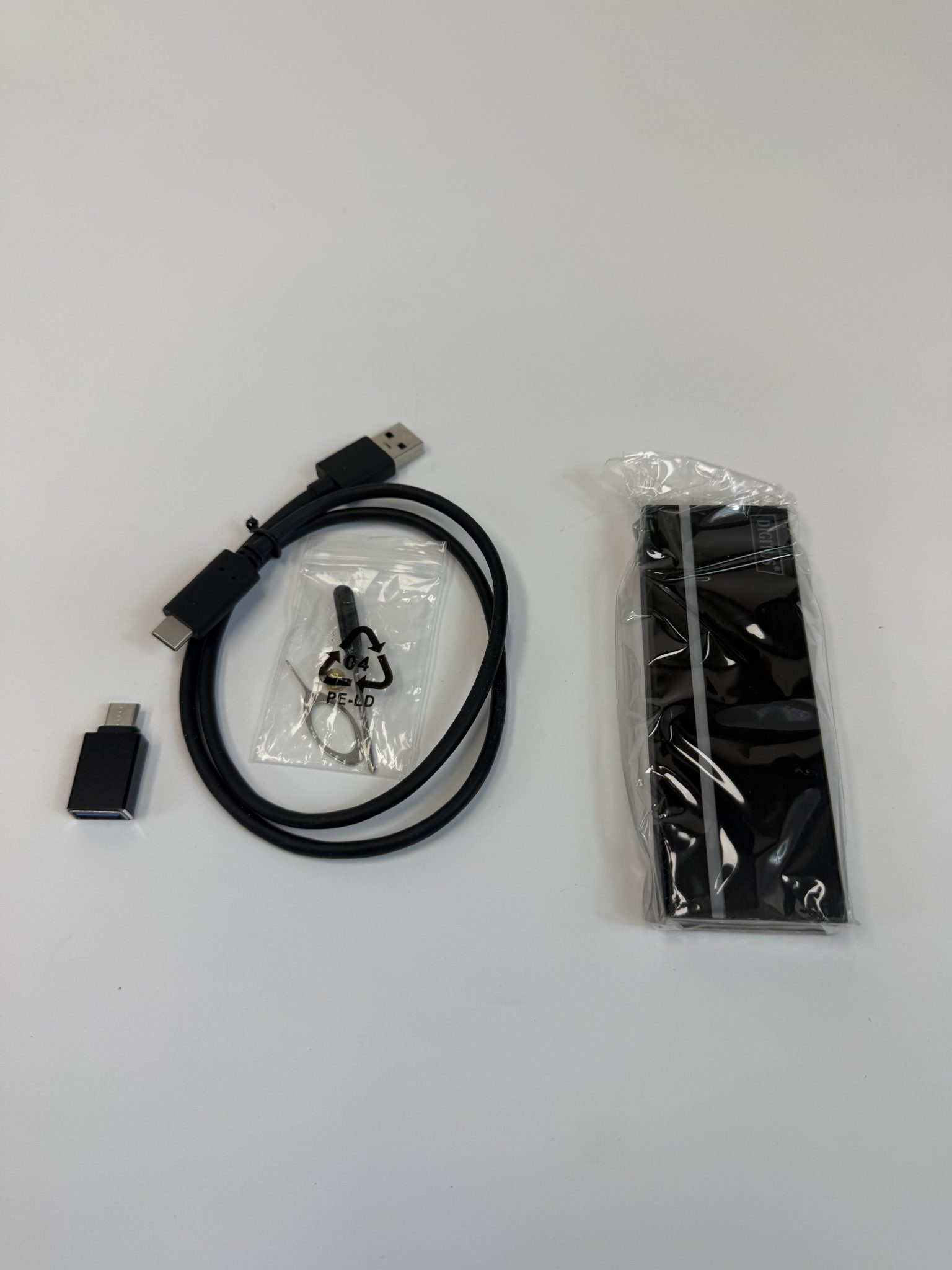 DIGITUS DA-71120 išorinis M.2 NVMe SSD dėklas