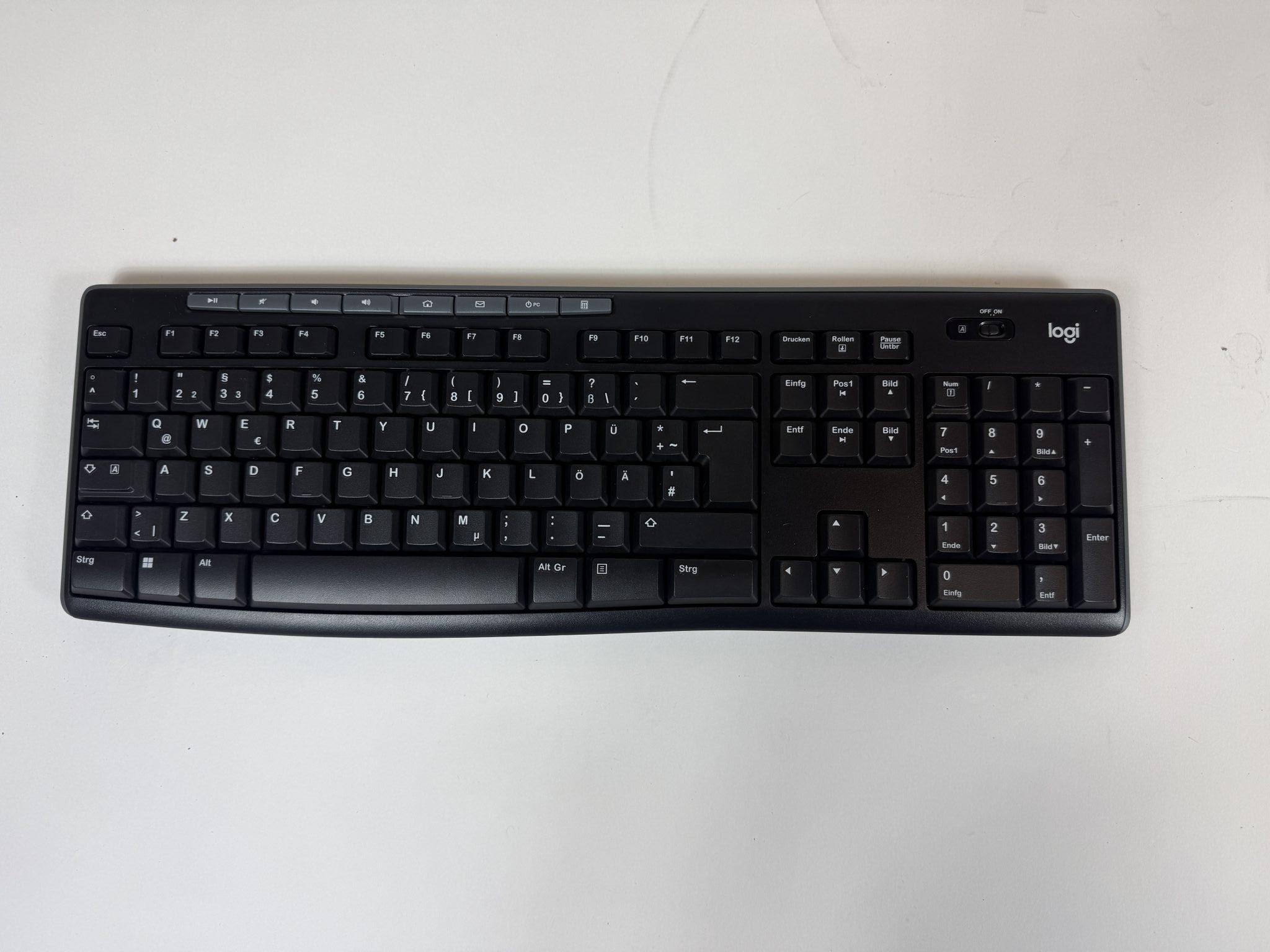 Logitech MK270 belaidė klaviatūra