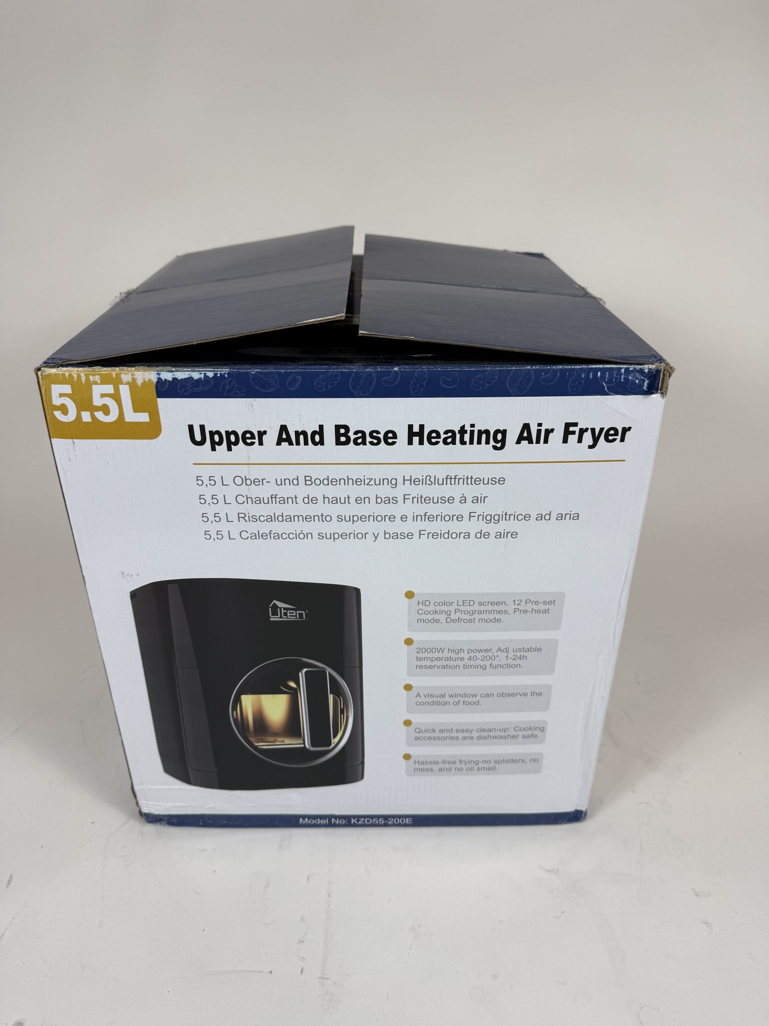 Uten 5.5L E2398 oro gruzdintuvė