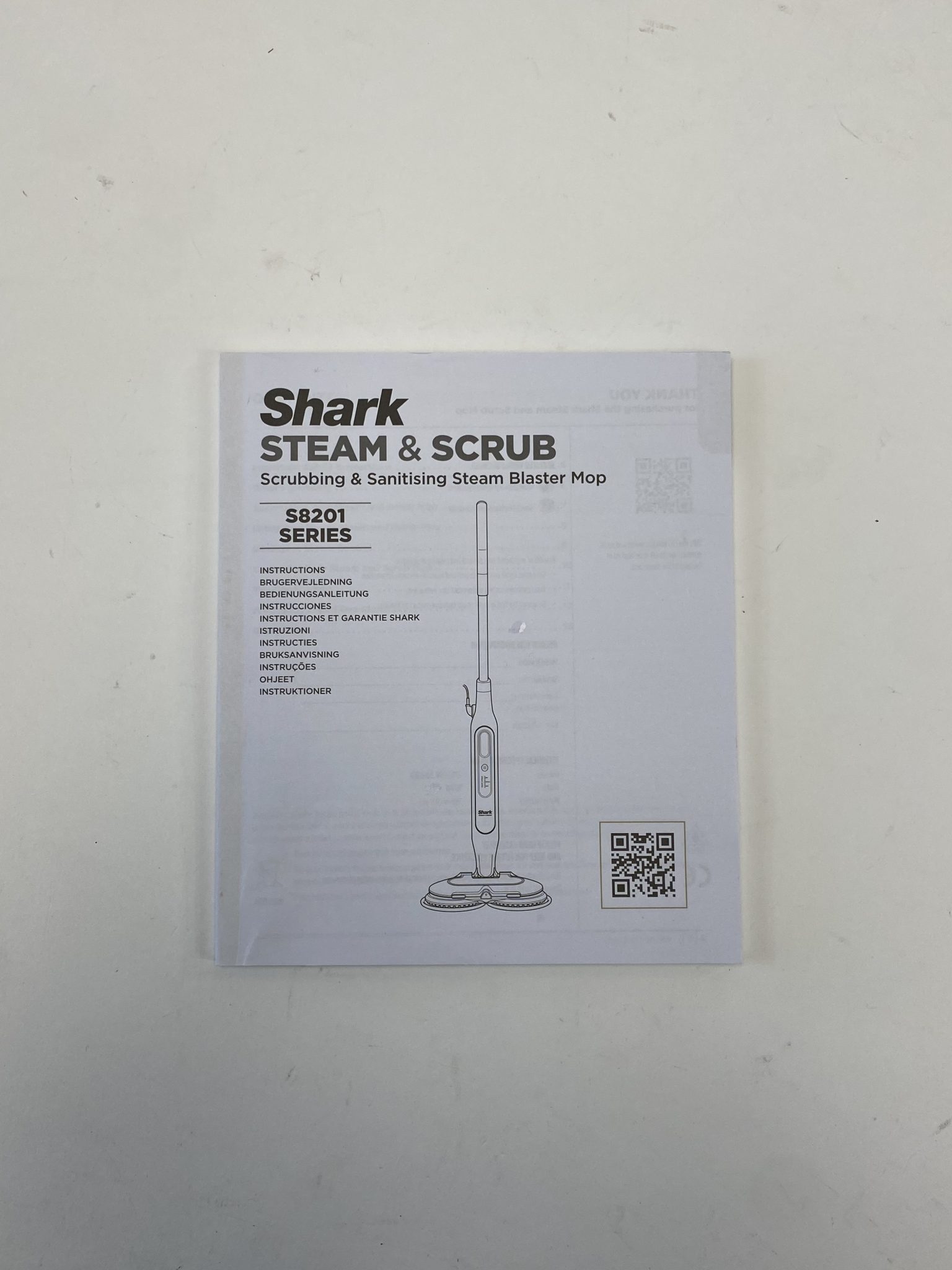 Shark S8201EUCP garinis šluotas