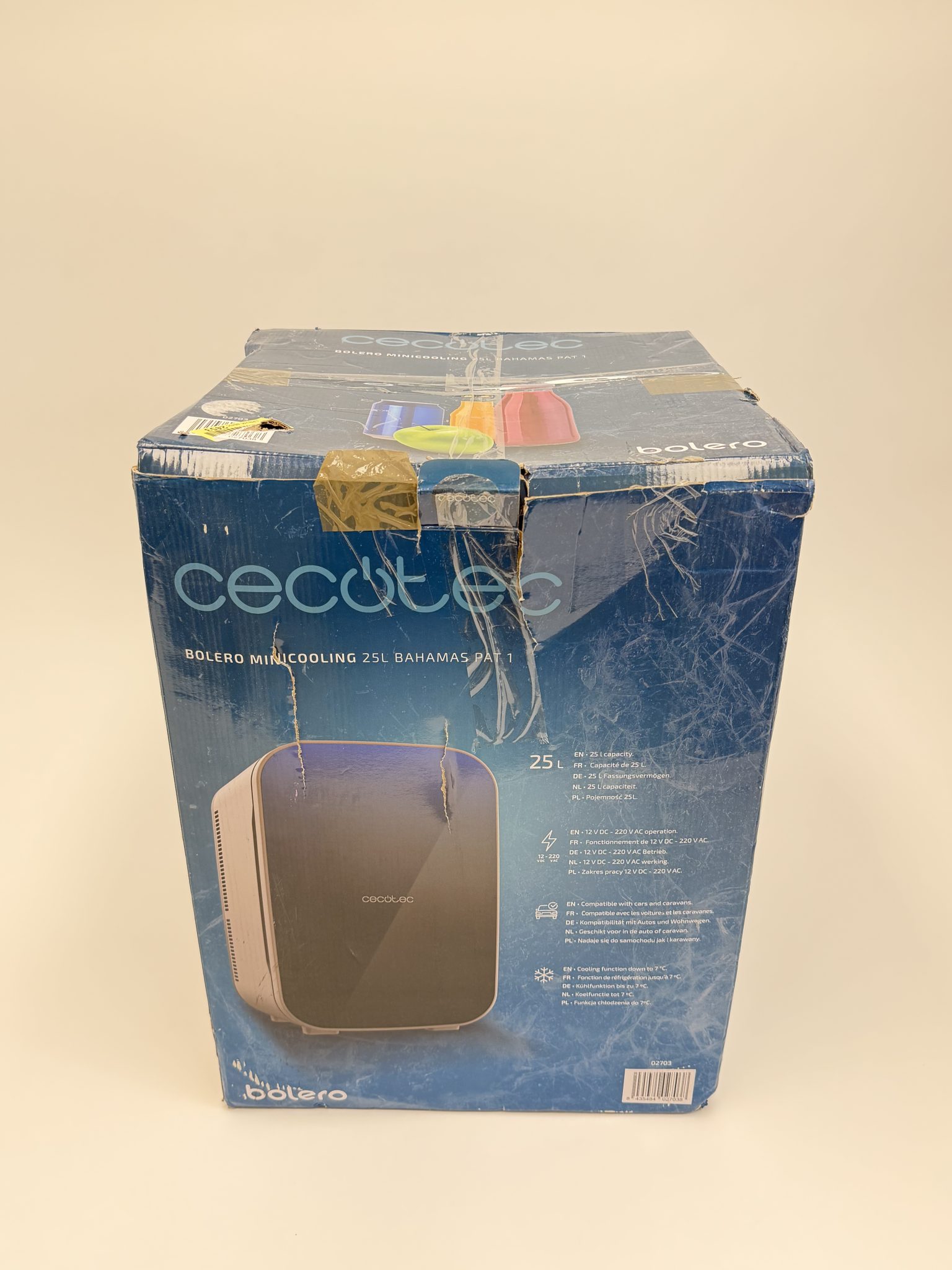 Cecotec mini šaldytuvas