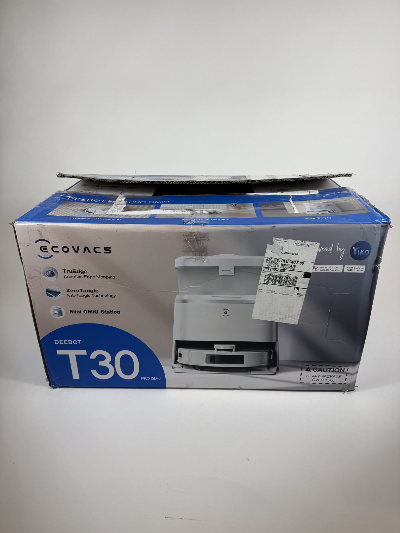 Ecovacs DEEBOT T30 Pro OMNI robotas siurblys