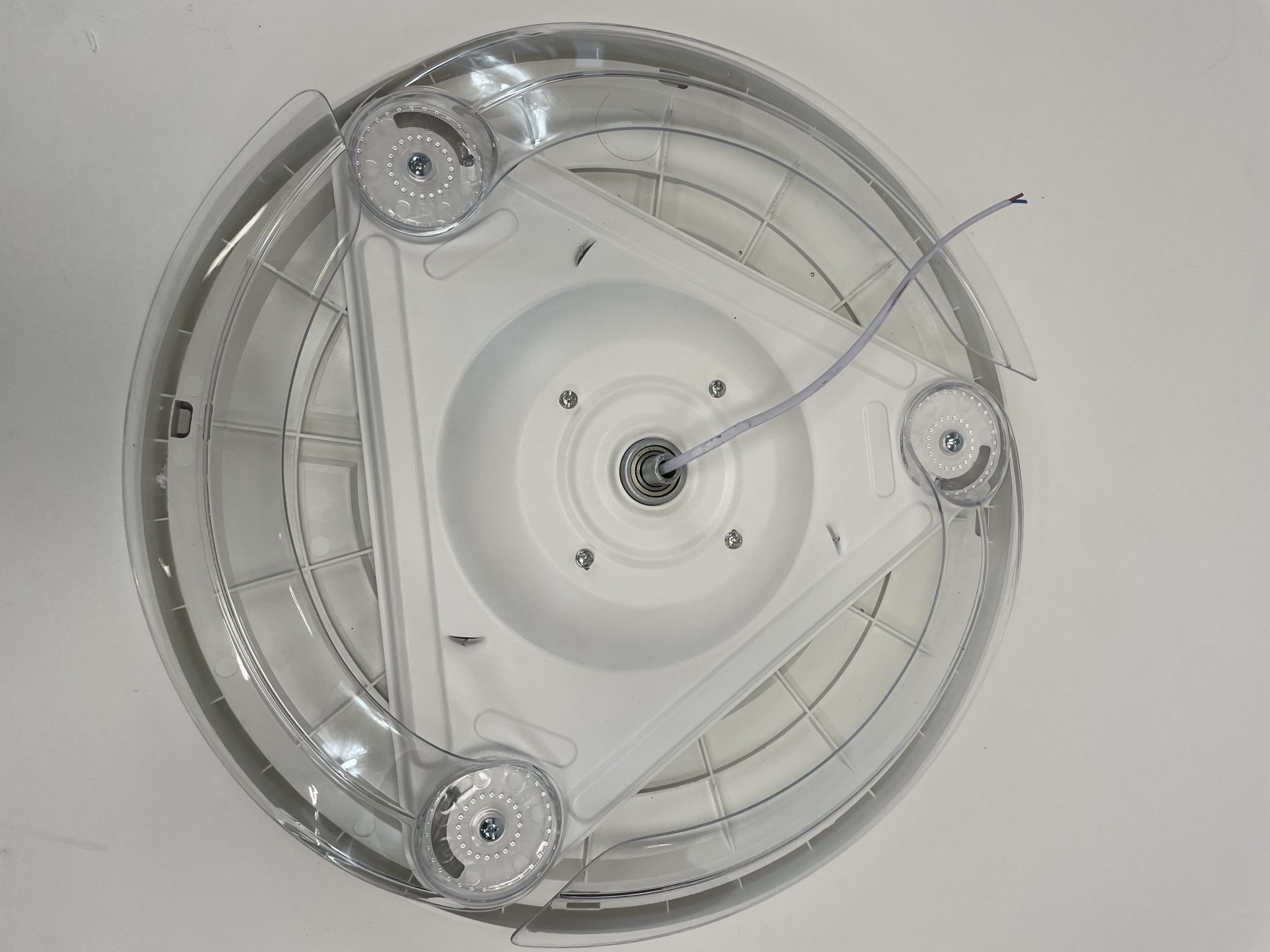 BEL AIR HOME ARES lubinis ventiliatorius su LED
