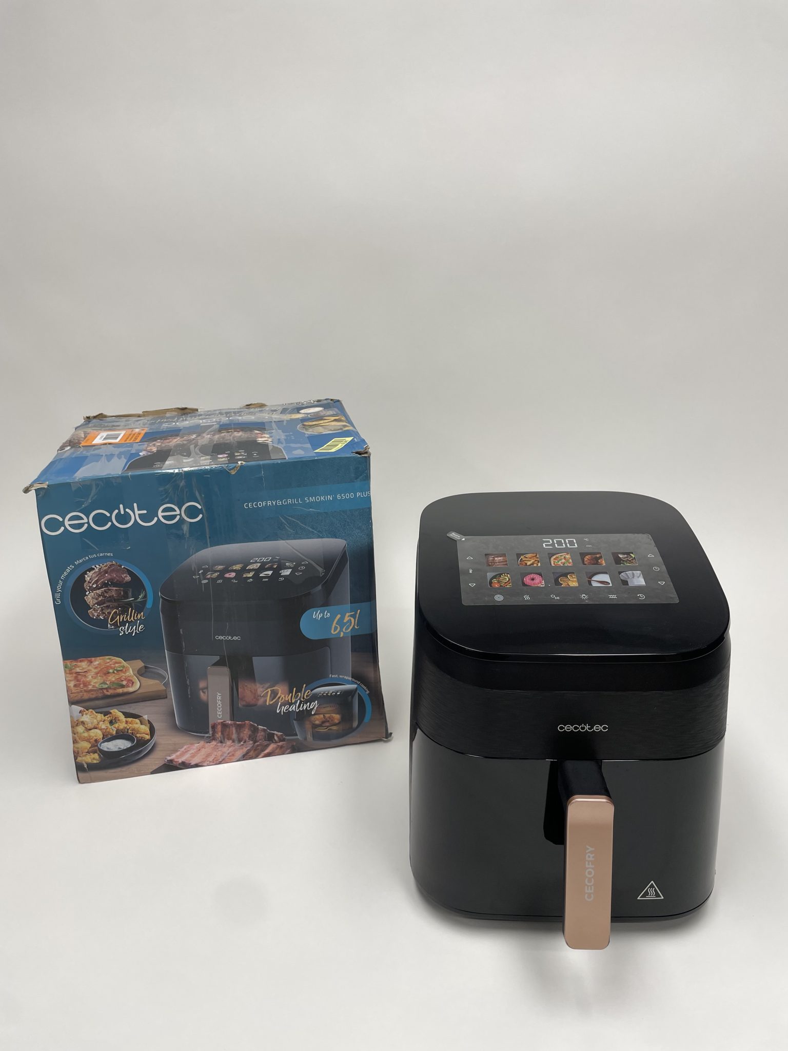 Cecotec Cecofry&Grill Duoheat 6500 oro gruzdintuvė