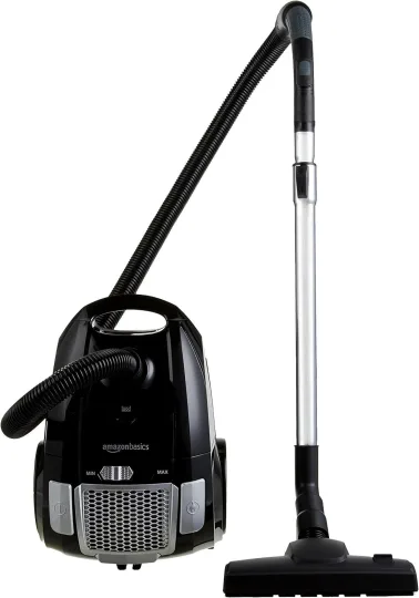 Amazon Basics putekļsūcējs ar maisiņu un HEPA filtru
