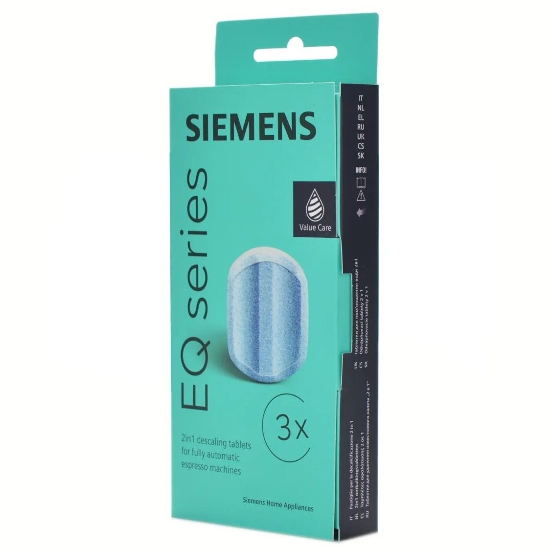 Siemens kafijas automātu atkaļķošanas tabletes