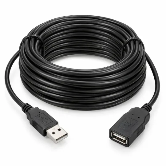Digitus 15 м USB 2.0 активный удлинительный кабель