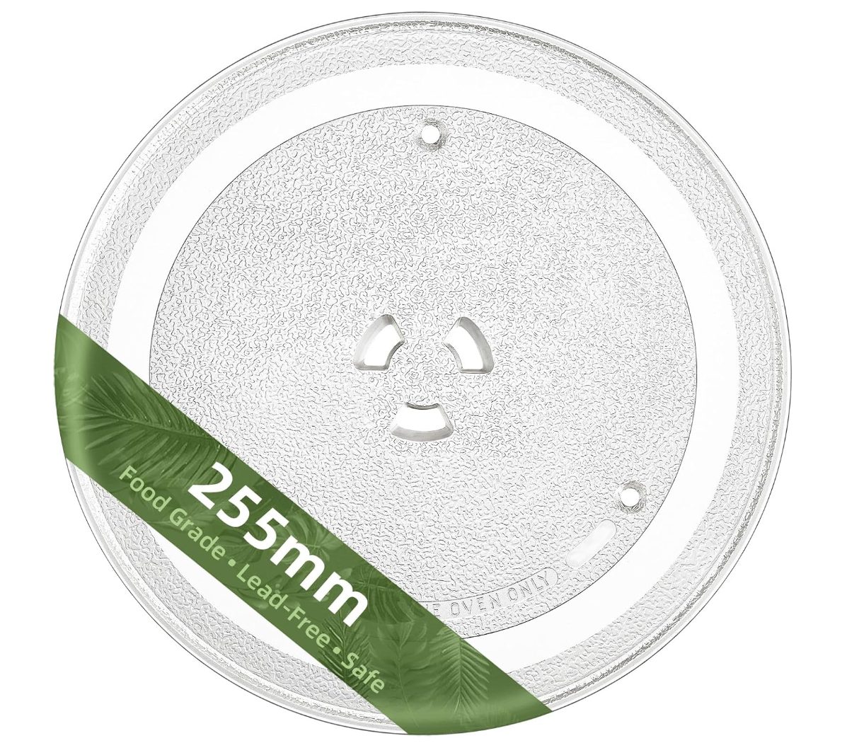 Gemroom mikrobangų krosnelės stiklinė lėkštė 25,5 cm