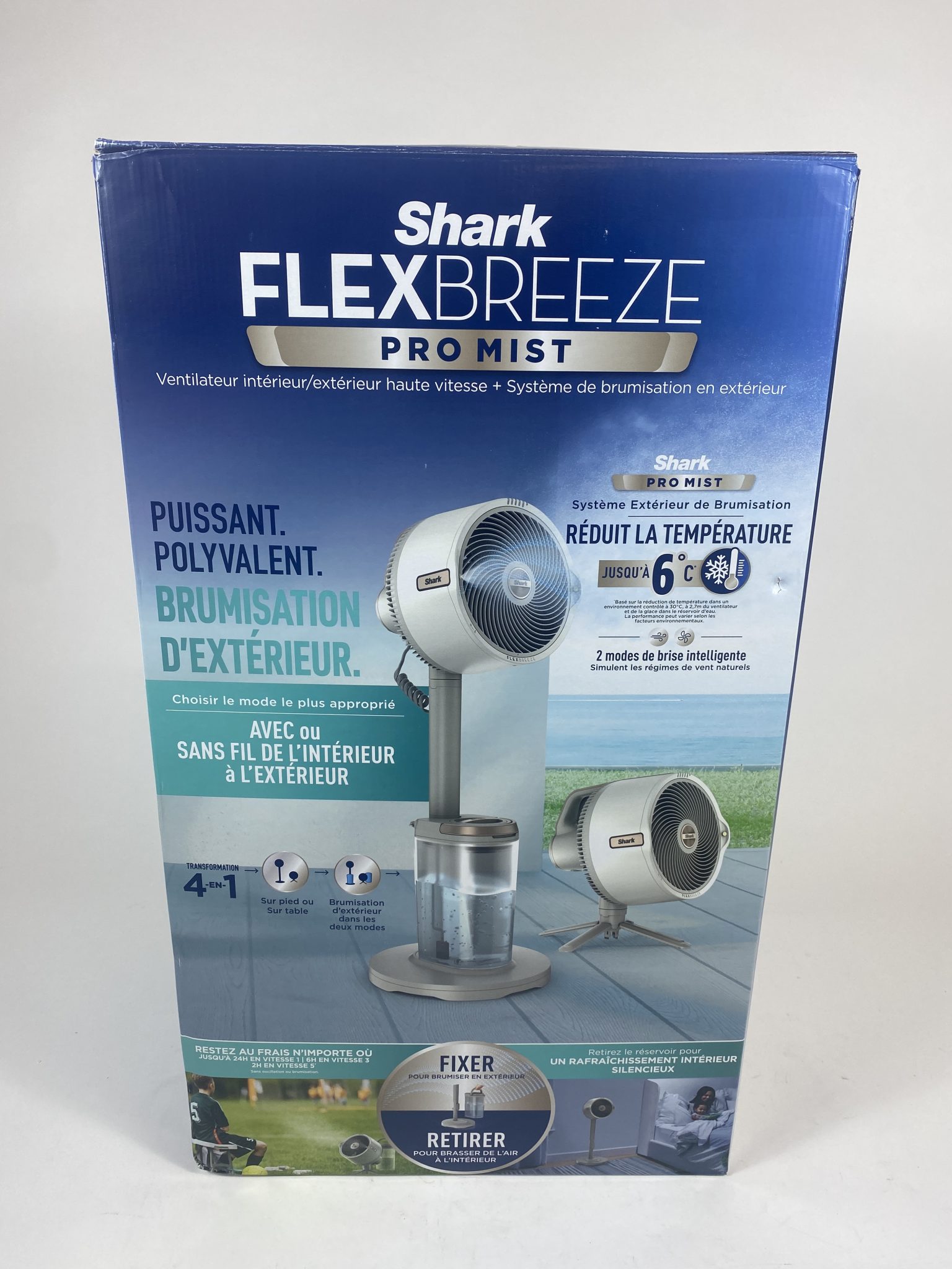 Shark FlexBreeze Pro Mist FA300EU ventiliatorius