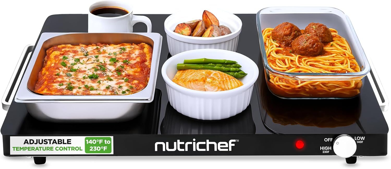 NutriChef maisto šildymo padėklas