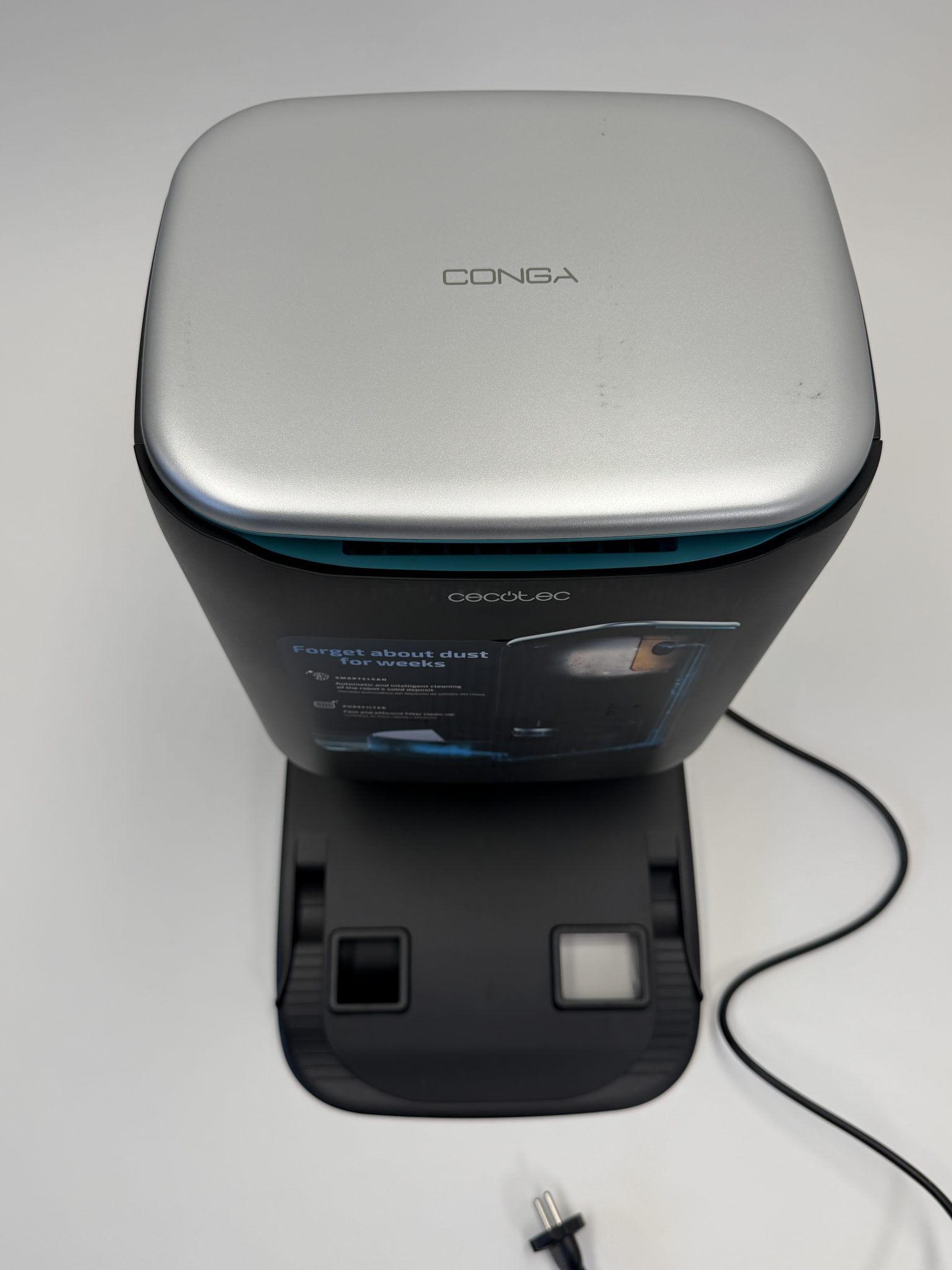 Cecotec Conga Home 10000 roboto siurblio ištuštinimo stotis