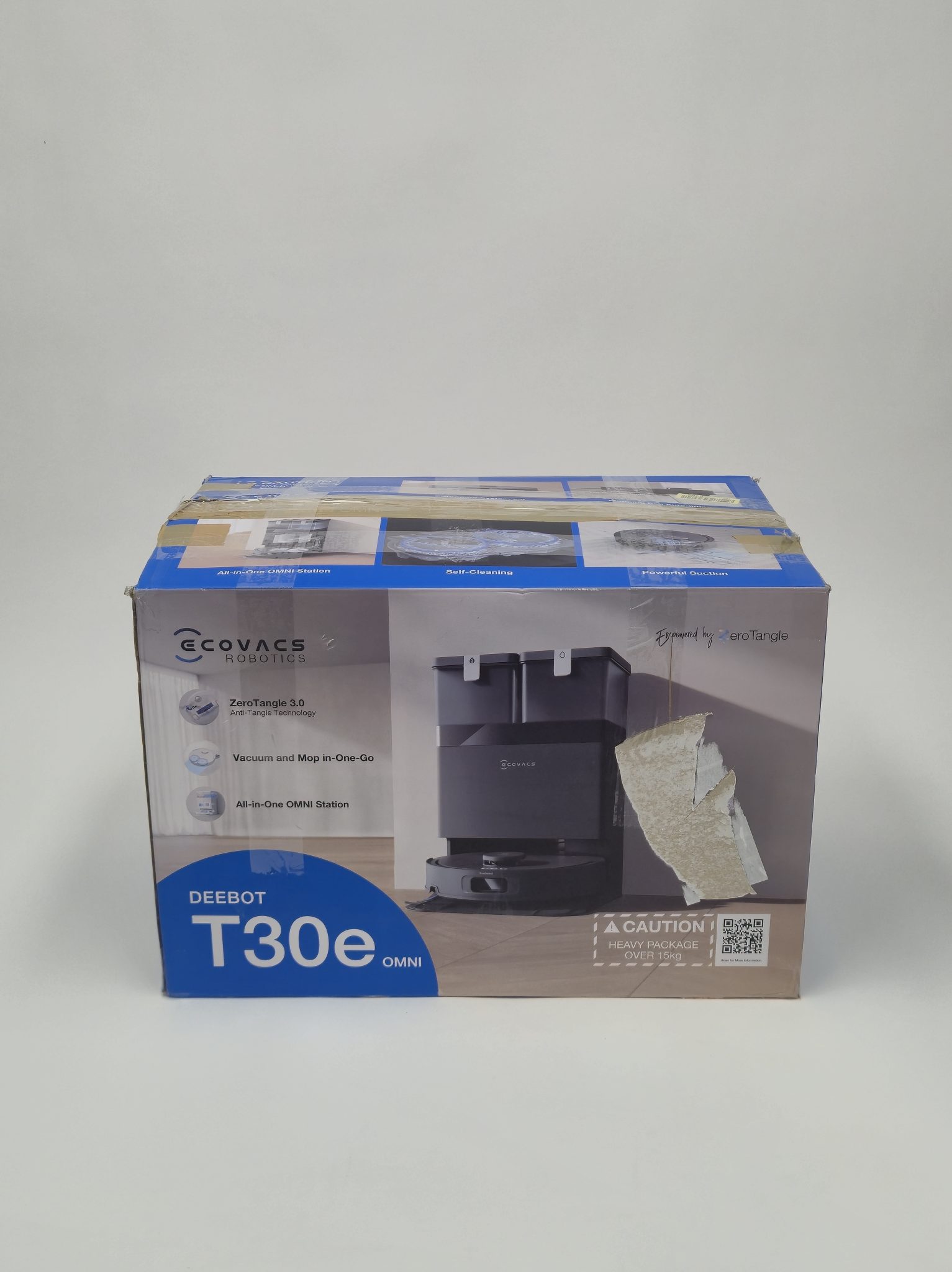 Ecovacs DEEBOT T30e OMNI robotas siurblys