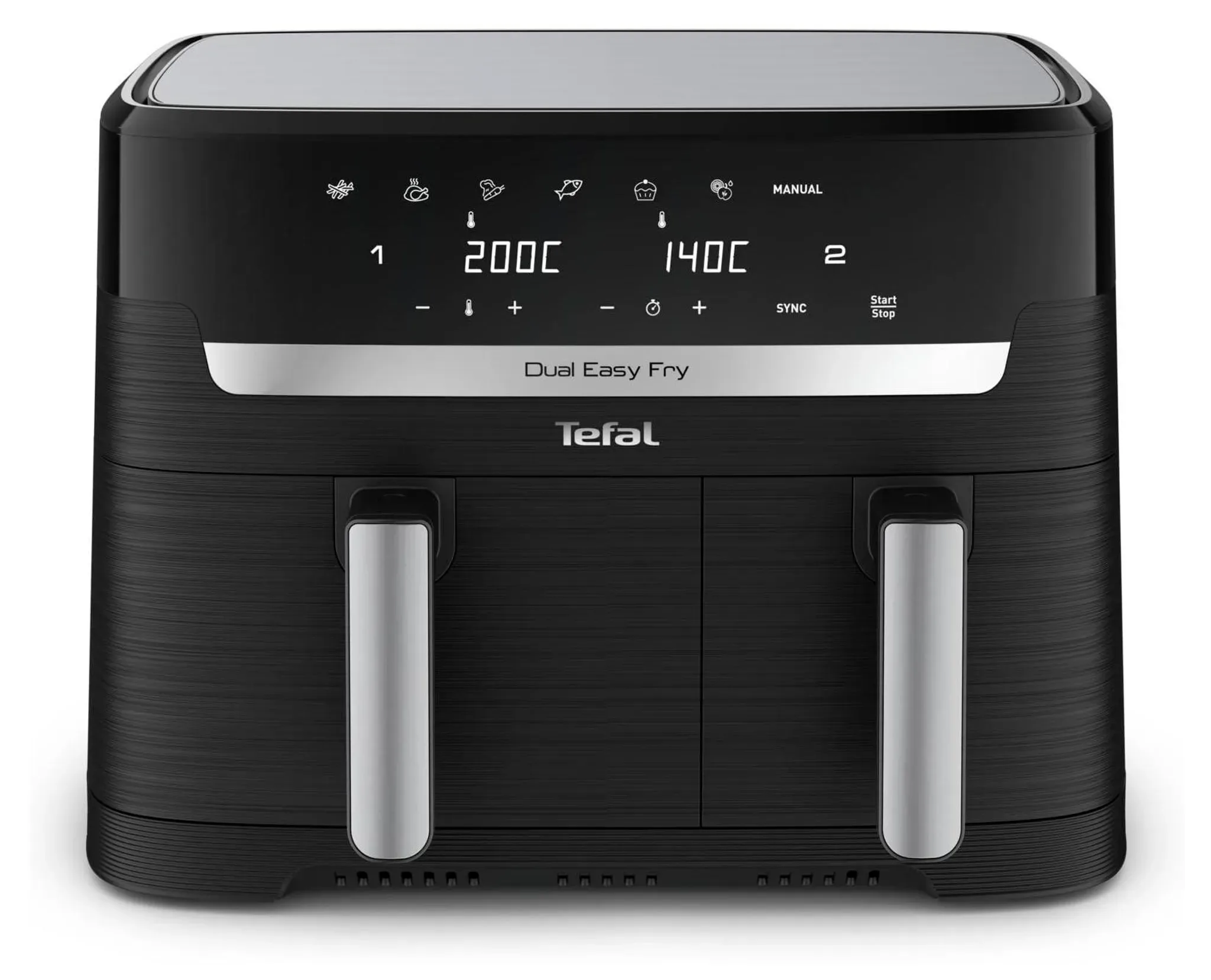 Tefal Dual Easy Fry & Grill karšto oro gruzdintuvė 8,3 l