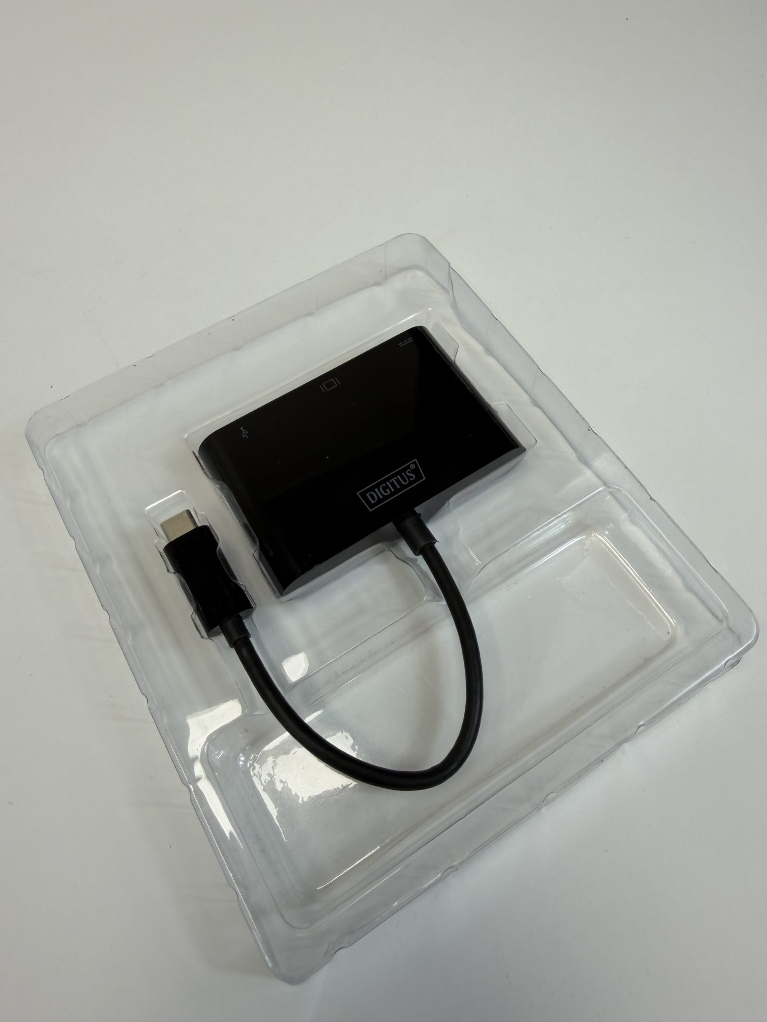 DIGITUS USB-C šakotuvas 3-in-1 su HDMI 4K