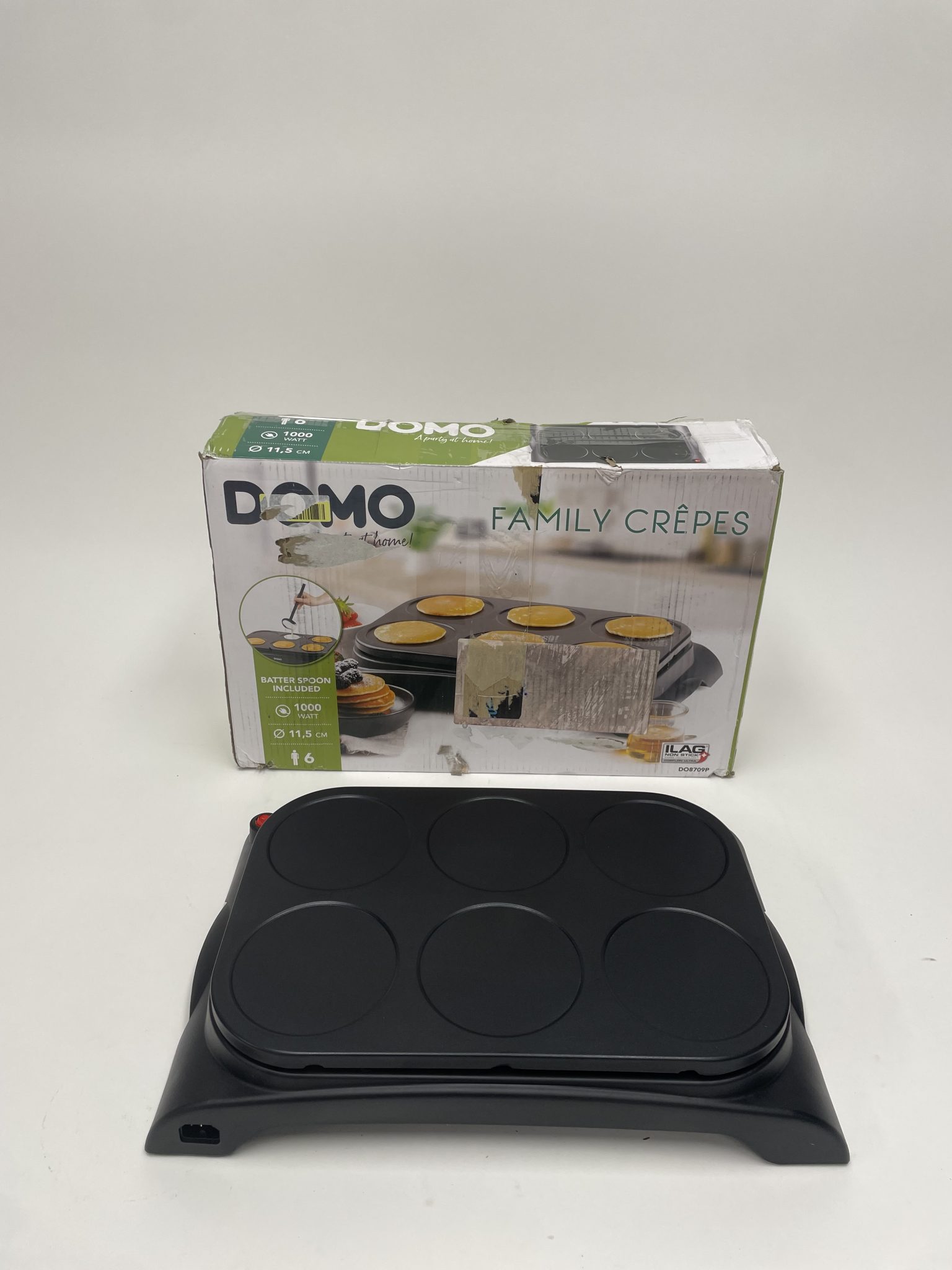 Domo crepe blynu kepimo aparatas