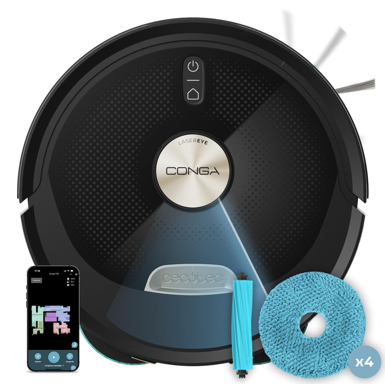 Cecotec Conga M100 X-Treme robotas siurblys