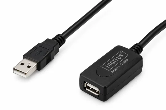 DIGITUS DA-73102 активный удлинительный кабель USB 2.0, 20 м