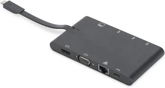 Док-станция Digitus USB-C 9-PORT